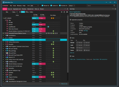 Desktop application preview